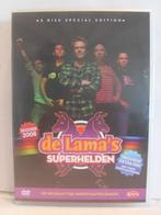 De Lama's - Superhelden (originele dvd's) 2-disc, Alle leeftijden, Ophalen of Verzenden, Tv-programma of Sketches