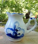 Leuk delfts blauw melkkannetje, Antiek en Kunst, Ophalen of Verzenden
