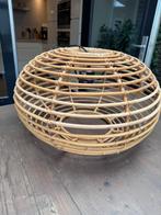 Lamp rotan, Huis en Inrichting, Lampen | Hanglampen, Ophalen, Gebruikt, Minder dan 50 cm, Hout
