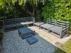 Houten loungeset zonder kussens, Tuin en Terras, Tuinsets en Loungesets, Ophalen, Gebruikt