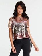 Guess pailletten top roze M als nieuw, Maat 38/40 (M), Guess, Verzenden, Zo goed als nieuw