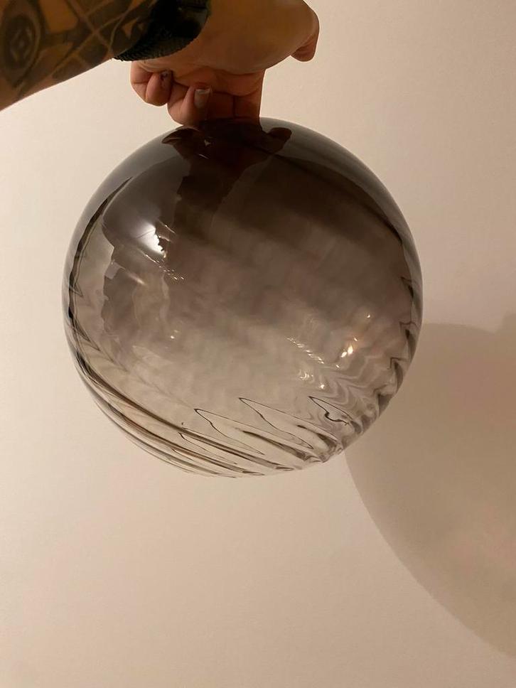 MADE Ilaria glazen lampenkap, Huis en Inrichting, Lampen | Hanglampen, Minder dan 50 cm, Ophalen of Verzenden