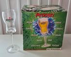 6 Heineken glazen op voet, Ophalen, Zo goed als nieuw, Glas of Glazen, Heineken