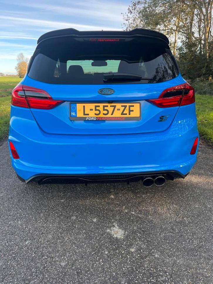 Ford Fiësta 1.5 200pk 5dr 2021 Blauw, Auto's, Ford, Particulier, Fiësta, Benzine, C, Hatchback, Handgeschakeld, Geïmporteerd, Blauw