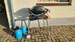 Weber gas barbecue Q1X0 met onderstel en 2 gasflessen, WEBER BBQ, Gebruikt, Ophalen