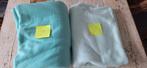 Coupons fleece mint en lichtmint, Hobby en Vrije tijd, Stoffen en Lappen, 120 cm of meer, Ophalen of Verzenden, Zo goed als nieuw