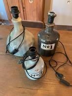 Lamp voeten / 3 stuks : stoer grijs sober no 1 no 3 ceti, Huis en Inrichting, Ophalen, Zo goed als nieuw, Minder dan 50 cm