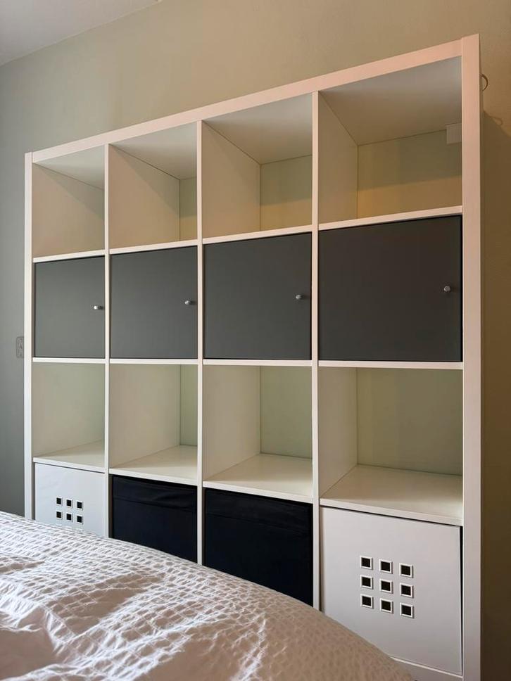 Kallax Ikea (open) kast, 147 x 147 cm, Huis en Inrichting, Kasten | Wandmeubels, Zo goed als nieuw, 100 tot 150 cm, Minder dan 150 cm