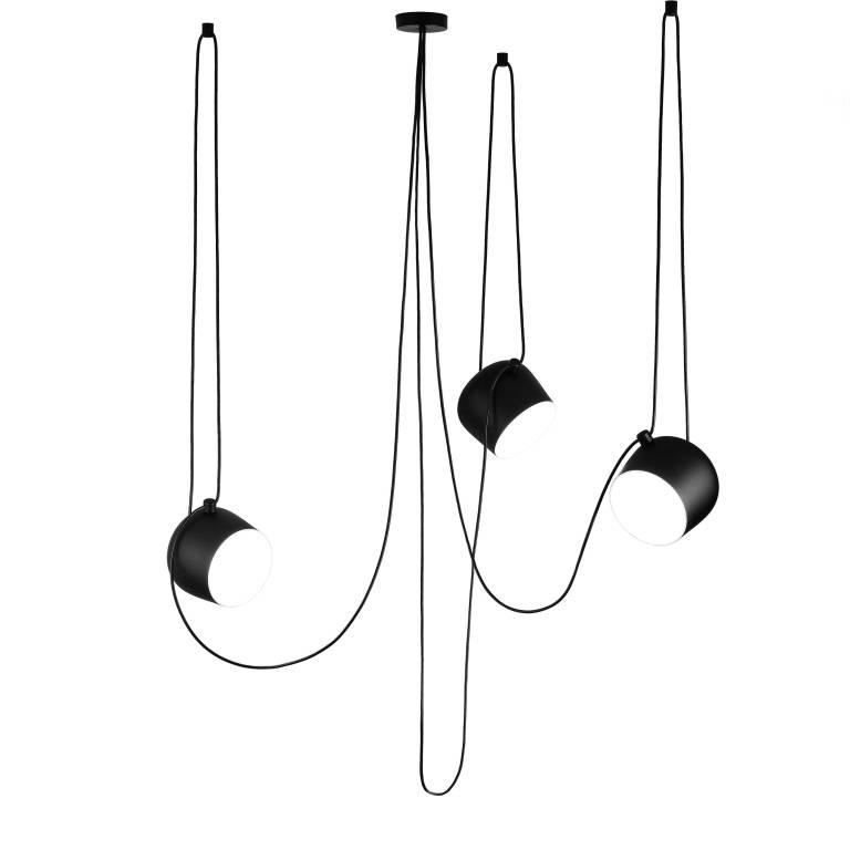Flos 3 Hanglamp, Ophalen, Zo goed als nieuw, Metaal, 75 cm of meer