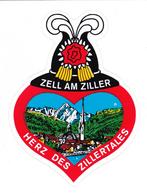 Sticker toerisme Oostenrijk Zell am Ziller, Verzamelen, Verzenden, Zo goed als nieuw, Overige typen