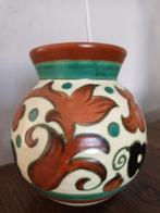 Gouda Plateel Vaas 2564 Corola Royal Zuid Holland - 4070, Antiek en Kunst, Antiek | Keramiek en Aardewerk, Ophalen of Verzenden