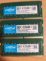 Crucial 8GB DDR4-2400 SODIMM Geheugen, Computers en Software, Gebruikt, DDR4, 8 GB, Ophalen of Verzenden