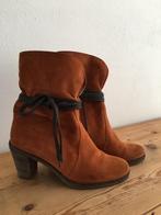 Moccio laarsjes met hak, Kleding | Dames, Schoenen, Moccio, Lage of Enkellaarzen, Oranje, Ophalen of Verzenden