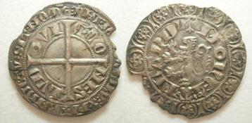 Lodewijk van Nevers (1322-1346) - Gent - Leeuwengroot beschikbaar voor biedingen