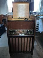 Vintage Novak 553 Pontiac buizen radio met platenwisselaar, Gebruikt, Automatisch, Platenspeler, Ophalen