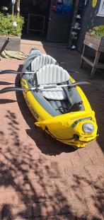 2 pers. opblaasbare kajak Intex Explorer K2, Watersport en Boten, Gebruikt, Met peddels, Kajak, Twee personen