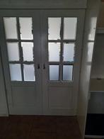 2 Schuifdeuren met beslag, zonder rail, Doe-het-zelf en Verbouw, Deuren en Horren, Ophalen, Binnendeur, 200 tot 215 cm