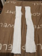 Witte beenwarmers, Geen merk, Ophalen of Verzenden, Zo goed als nieuw, Carnaval