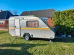 Nette Kip kompact kk400 met voortent 1985, Caravans en Kamperen, Caravans, Schokbreker, Kip, Treinzit, Tot en met 3