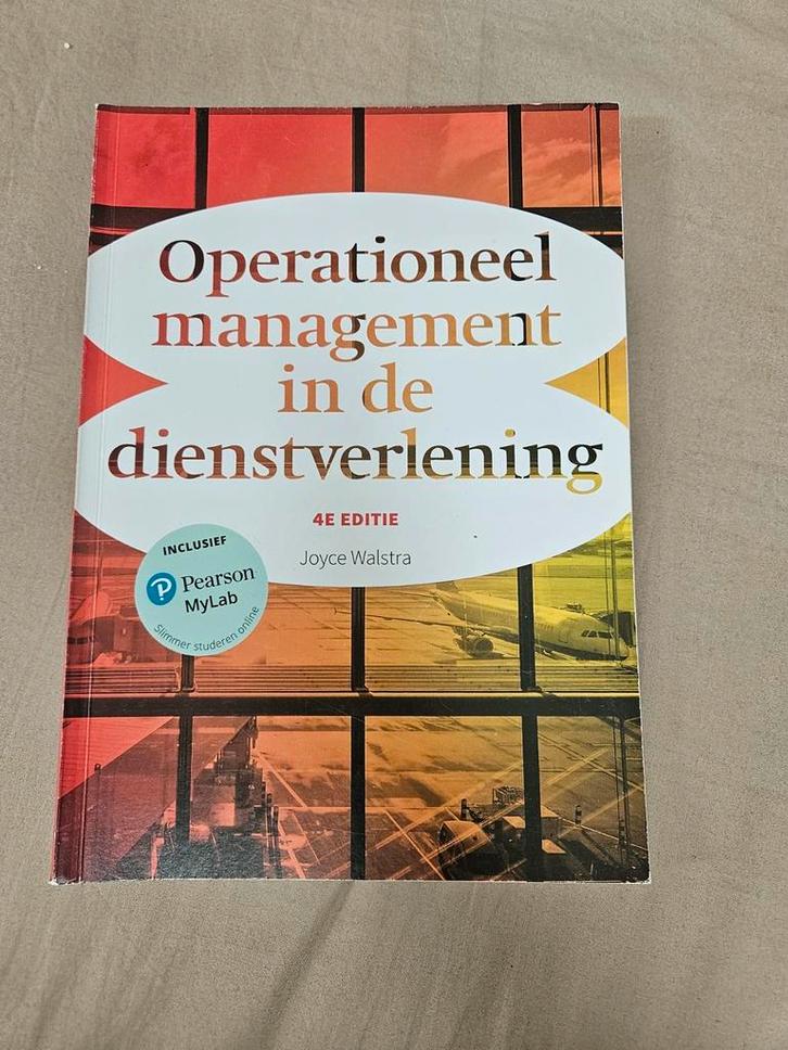 Operationeel management in de dienstverlening, Boeken, Schoolboeken, Zo goed als nieuw, Nederlands, Overige niveaus, Ophalen of Verzenden