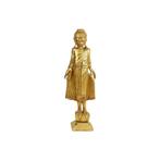 Grote Houten Boeddha XL Bladgoud Verguld Vintage Thailand, Ophalen of Verzenden, Gebruikt