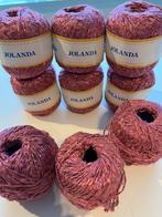 Breigaren viscose/katoen, structuurgaren, Hobby en Vrije tijd, Ophalen of Verzenden, Nieuw, Breien of Haken, Wol of Garen