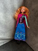 Barbie Mattel Disney Frozen Anna, Ophalen of Verzenden, Zo goed als nieuw, Barbie