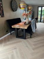 2 Rosé Gouden Hanglampen Bollen, Huis en Inrichting, Tafels | Eettafels, Minder dan 50 cm, Rond, Tot twee personen, Ophalen of Verzenden