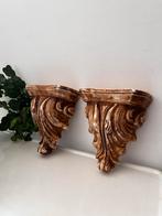 2 vintage wand consoles, Huis en Inrichting, O, O, O, Ophalen of Verzenden