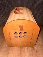 Katten Reismandje - Vintage Houten Design, Ophalen of Verzenden, Gebruikt