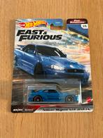 Hot Wheels Premium Nissan Skyline GT-R R34 Fast & Furious, Ophalen of Verzenden, Zo goed als nieuw