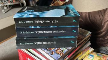Vijftig tinten grijs boeken E.L James beschikbaar voor biedingen