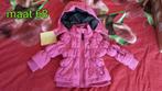 Warme winterjas winterjack roze meisje baby maat 68, Kinderen en Baby's, Babykleding | Maat 68, Jasje, Meisje, Ophalen of Verzenden