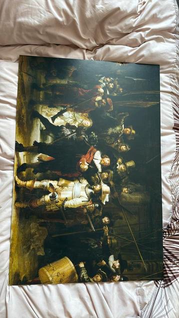 Rembrandt de nachtwacht schilderij nieuwstaat beschikbaar voor biedingen