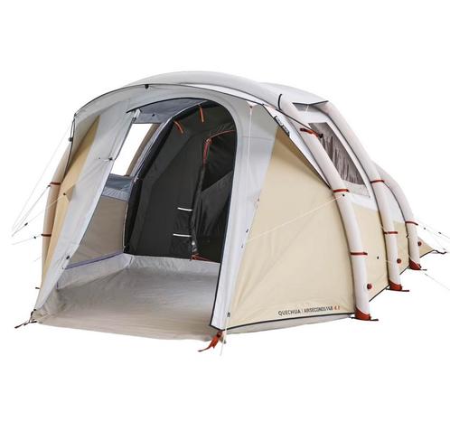 Quechua opblaasbare tent 4 personen, Caravans en Kamperen, Tenten, tot en met 4, Zo goed als nieuw, Ophalen