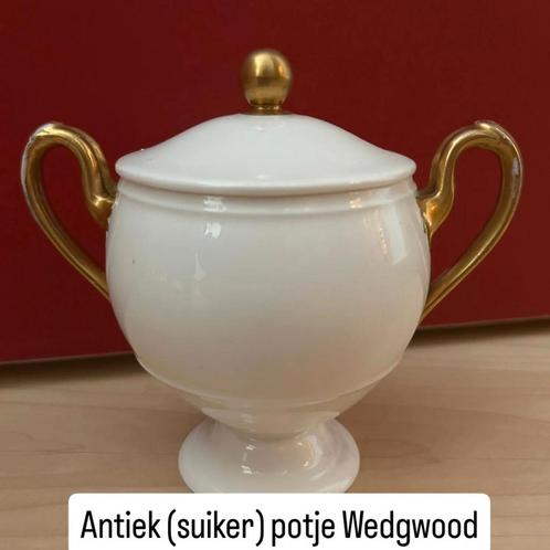 Wedgwood Antiek Setje - Suikerpot & Schaal - Ca. 1900, Antiek en Kunst, Antiek | Porselein, Ophalen of Verzenden