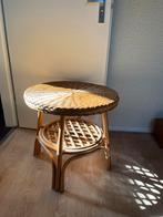 Rieten tafeltje 56x56x53, Minder dan 55 cm, Rond, Zo goed als nieuw, Ophalen