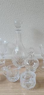 Kristallen karaf en potje, Ophalen of Verzenden