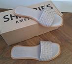 Leren slippers van Shabbies Amsterdam Nieuw met doos maat 38, Slippers, Nieuw, Ophalen of Verzenden, Dr. Martens