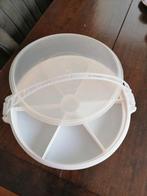 Tupperware "Susan" vakkenschaal. Met hengsel., Huis en Inrichting, Keuken | Tupperware, Ophalen of Verzenden, Zo goed als nieuw