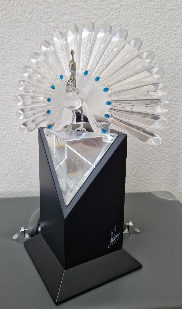 Swarovski Pauw 1998, gelimiteerd pronkstuk, Ophalen of Verzenden, Zo goed als nieuw, Figuurtje