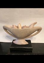 Matuurstenen bak, fruitschaal. Kisii steen, soapstone. Kenia, Antiek en Kunst, Ophalen of Verzenden