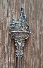 Oud verzilverd lepeltje Raadhuis Franeker, Antiek en Kunst, Ophalen of Verzenden