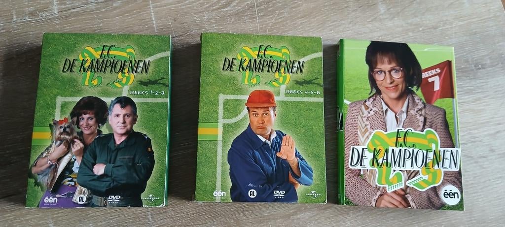Dvdbox fc de kampioenen reeks / seizoen 1 2 3 4 5 6 7 dvd, Cd's en Dvd's, Dvd's | Tv en Series, Alle leeftijden, Ophalen of Verzenden
