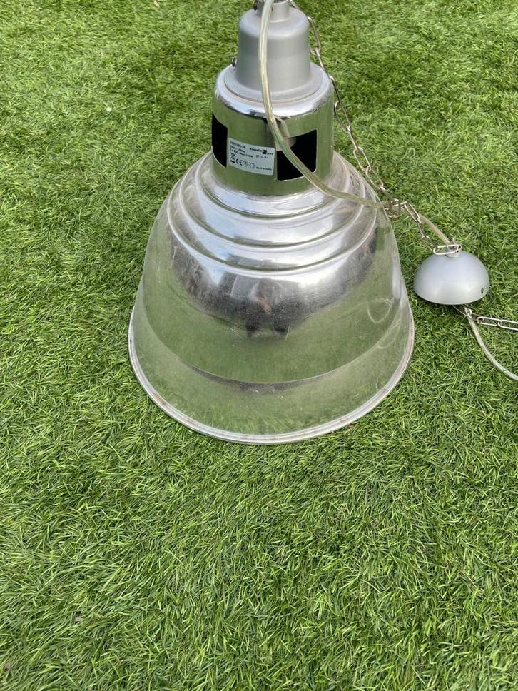Industriële Hanglamp - Gebruikt, Huis en Inrichting, Lampen | Hanglampen, Gebruikt, Minder dan 50 cm, Overige materialen, Ophalen of Verzenden