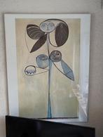 Reproductie Pablo Picasso Woman-Flower 1946, Huis en Inrichting, Woonaccessoires | Schilderijen, Tekeningen en Foto's, 75 tot 100 cm