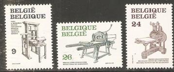 België 1988  Boekdrukkunst   2361/63   (Pfr) beschikbaar voor biedingen