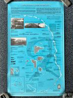 Poster Truk Lagoon Wreck Divers map (nieuw), Ophalen of Verzenden, Zo goed als nieuw