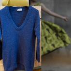American Vintage trui blauw wolalpac S, Blauw, American Vintage, Ophalen of Verzenden, Zo goed als nieuw