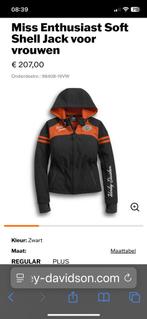 Harley-davidson dames jas maat M, Kleding | Heren, Jassen | Zomer, Ophalen, Zo goed als nieuw, Zwart